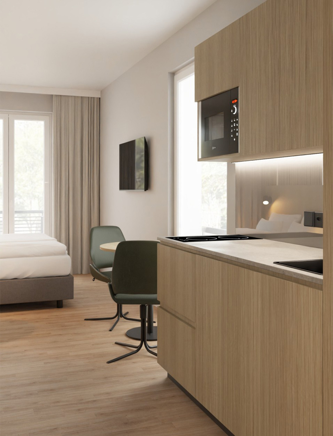 Zimmer rendering stay flex hotels nussbaumen 06